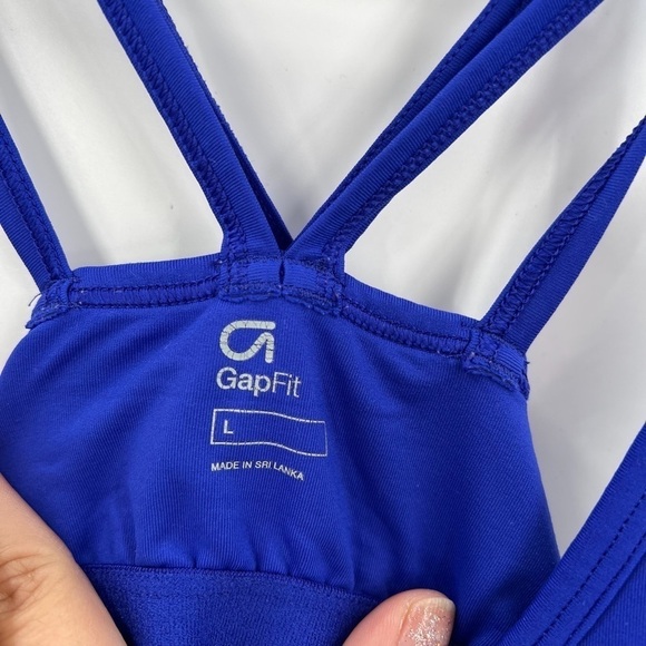 Gap Fit Large Tank Top Blue - Picture 2 of 4